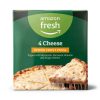Amazon Fresh Frozen Four Cheese Pizza Mozzarella Parmesan-0