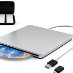 Guamar External CD DVD Drive Laptop USB 3.0 Aluminum-0