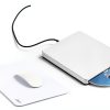 Guamar External CD DVD Drive Laptop USB 3.0 Aluminum-3