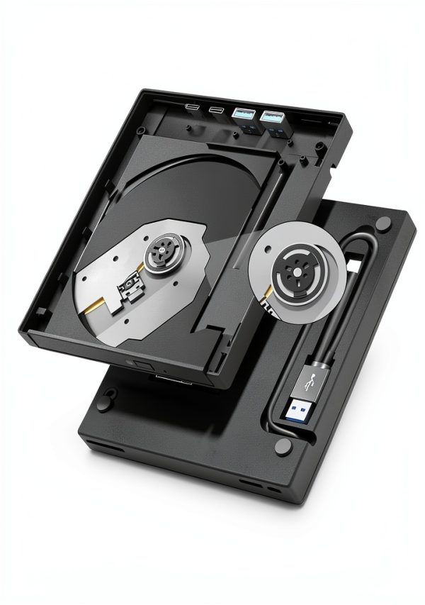 Taopjwr 7-in-1 External Blu-ray Drive for Laptop PC-3