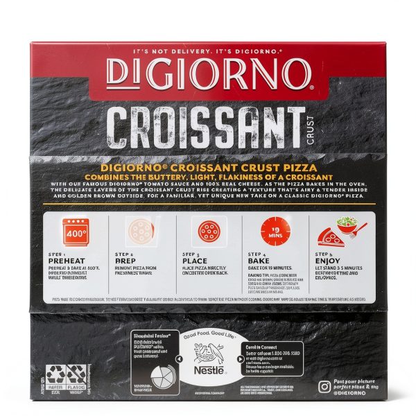 DiGiorno Pepperoni Croissant Crust Pizza Frozen Food-3