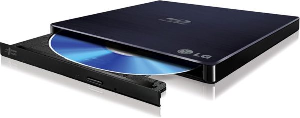 LG External Blu Ray Drive USB 2.0 Black Model-0