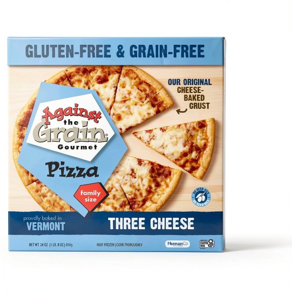 Gluten-Free Pizza Against the Grain Three Cheese-3