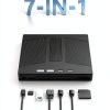 Taopjwr 7-in-1 External Blu-ray Drive for Laptop PC-2