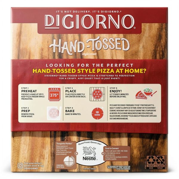 DiGiorno Supreme Frozen Pizza Hand-Tossed Crust-10