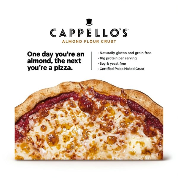 CAPPELLOS Almond Flour Crust Frozen Cheese Pizza Gluten Free-4