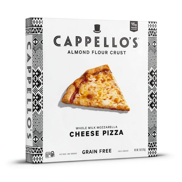 CAPPELLOS Almond Flour Crust Frozen Cheese Pizza Gluten Free-0