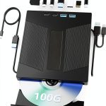 Taopjwr 7-in-1 External Blu-ray Drive for Laptop PC-0