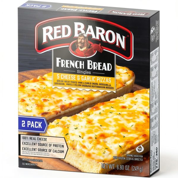 French Bread Pizza Singles by Schwan's Frozen Cheese Pizzas-1