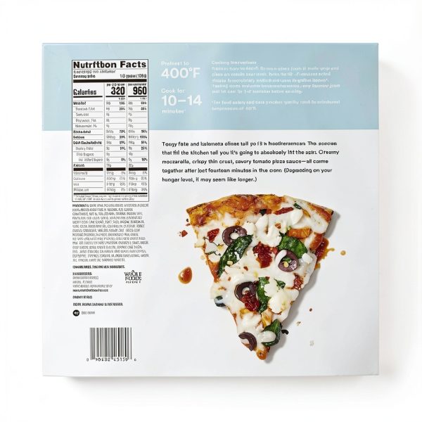 Whole Foods Spinach Pizza with Mozzarella-1