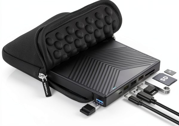 ROOFULL USB 3 0 External CD DVD Drive Ultra Slim-0