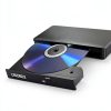 ORIGBELIE External CD DVD Drive USB‑C Slim Black-3