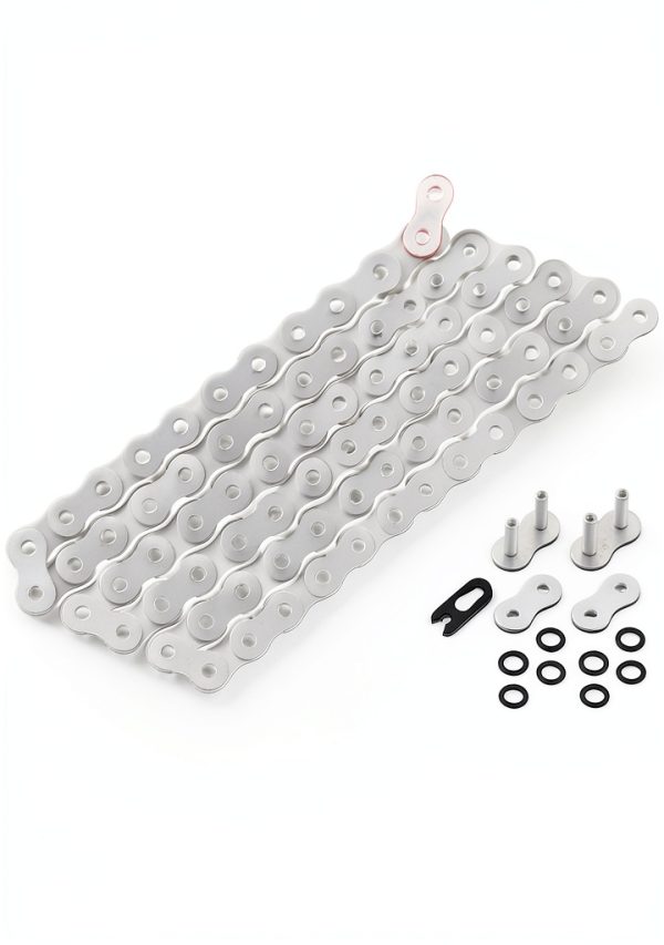 Caltric Drive Chain with Front and Rear Sprockets for Yamaha-1