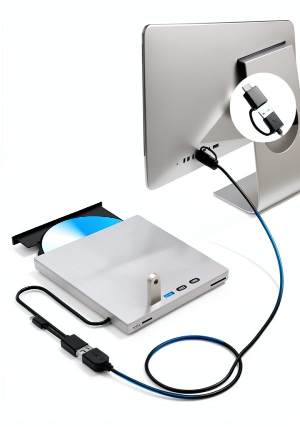 juwuoi External Blu-ray Drive 7-in-1 USB Hub-4