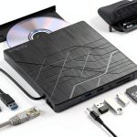 PeroBuno External DVD Drive USB 3.0 Ultra Slim-0