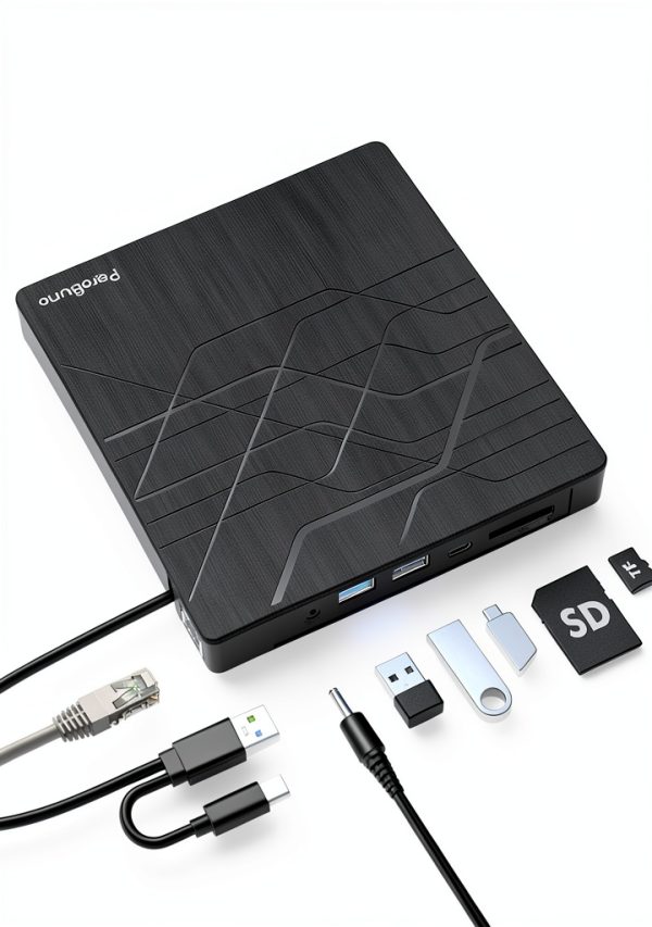 PeroBuno External DVD Drive USB 3.0 Ultra Slim-2