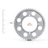 Caltric Steel Chain Kit for Kawasaki KLX140L-3