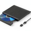 ORIGBELIE External CD DVD Drive USB‑C Slim Black-2