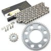 Caltric Steel Chain Kit for Kawasaki KLX140L-0
