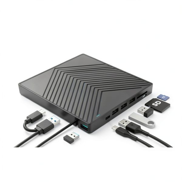 ROOFULL USB 3 0 External CD DVD Drive Ultra Slim-1
