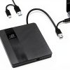 External CD DVD Drive HKCMEMORY USB-C Portable-0
