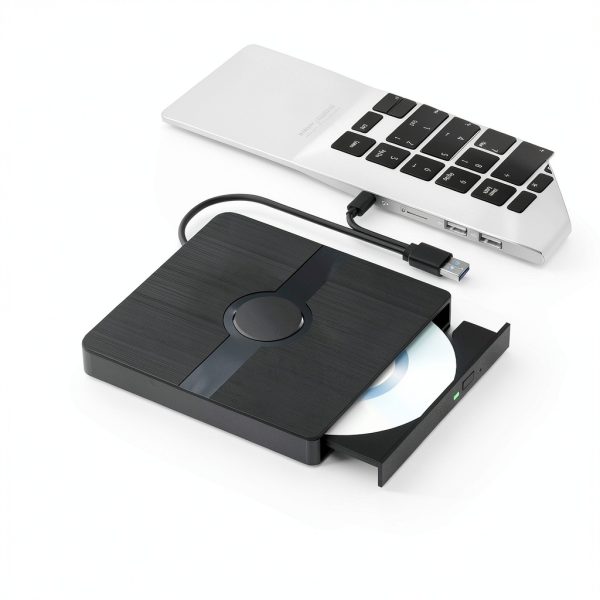 Wbacon External Blu-ray Drive 2-in-1 USB Black-5