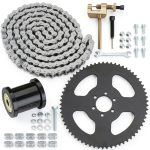35 Chain 65T Sprocket Kit YOXUFA Powersports Set with Alloy Strength-0
