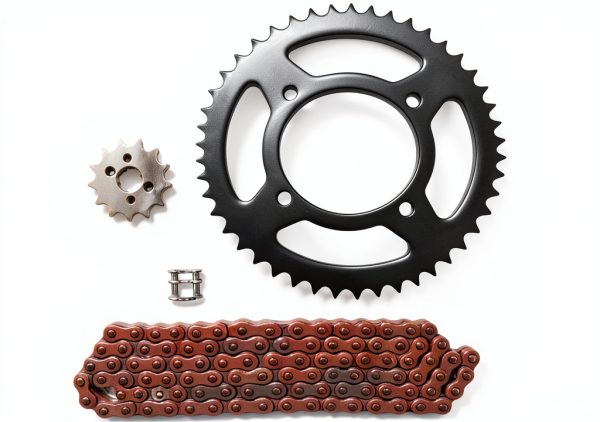Honda CRF125 F Chain Kit Chain Boss 428 FrontRear Sprocket 112 Link-0