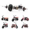 YOXUFA 35 Chain 140 Link Kit with 75T Sprocket for Mini Bike-1
