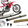 Honda CRF100F Timing Chain Kit GOLKNHA Metal Kit with Spring Tensioner-1