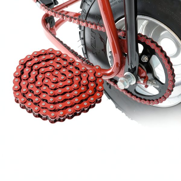 CILOYU 420 Mini Bike Chain Kit with 60T Sprocket and 132 Links High-3