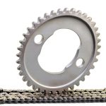 ZOZOYE Cam Timing Chain & 38T Sprocket for Honda TRX300 1988-2000-0