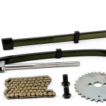 Honda CRF100F Timing Chain Kit GOLKNHA Metal Kit with Spring Tensioner-0