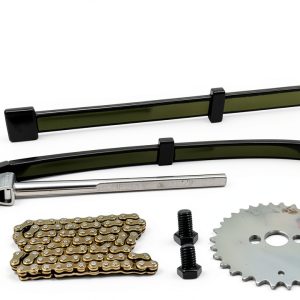 Honda CRF100F Timing Chain Kit GOLKNHA Metal Kit with Spring Tensioner-0