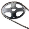 YOXUFA 35 Chain 140 Link Kit with 75T Sprocket for Mini Bike-8
