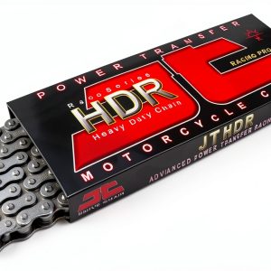 JT HDR Heavy Duty Motorcycle Chain 122SL Black Steel 120-Links 5512-0