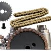 Honda CRF100F Timing Chain Kit GOLKNHA Metal Kit with Spring Tensioner-5