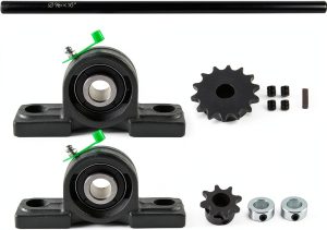 5/8 x 16 Jackshaft Kit by FUWTLP for Go Karts Mini Bikes Complete-0