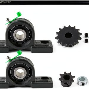 5/8 x 16 Jackshaft Kit by FUWTLP for Go Karts Mini Bikes Complete-0
