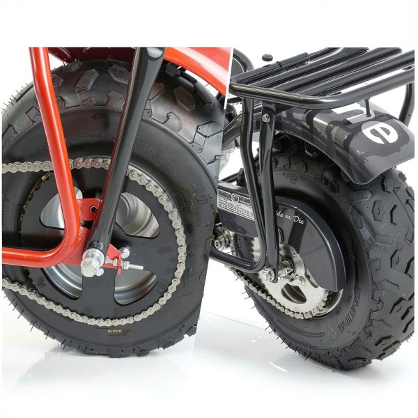 CILOYU 420 Mini Bike Chain Kit with 60T Sprocket and 132 Links High-2