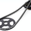 Relibupdater T8F Chain Set for Mini Moto 134 Link Chain with Gear Box-2