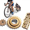 Electric Bike Sprocket Kit ProRide Forged Steel 410 Gold Sprocket-2