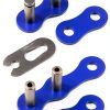 Caltric Blue Drive Chain for Yamaha Warrior 350 YFM350X CH105-120/37-4