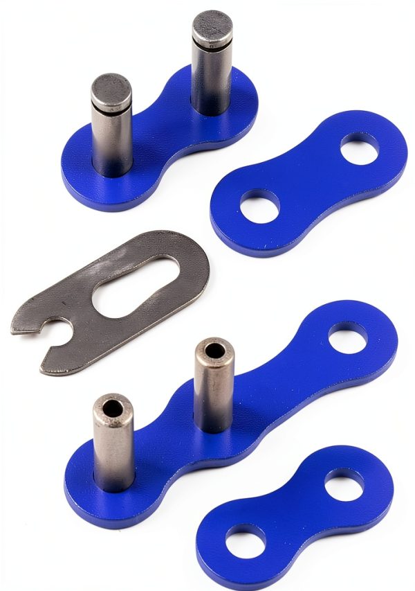 Caltric Blue Drive Chain for Yamaha Warrior 350 YFM350X CH105-120/37-4