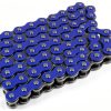 Caltric Blue Drive Chain for Yamaha Warrior 350 YFM350X CH105-120/37-6