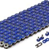 Caltric Blue Drive Chain for Yamaha Warrior 350 YFM350X CH105-120/37-5