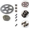 25H 136 Links Chain + 68 Tooth Sprocket CNCMOTOK for 49cc Pocket Bike-1