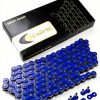 Caltric Blue Drive Chain for Yamaha Warrior 350 YFM350X CH105-120/37-0
