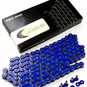 Caltric Blue Drive Chain for Yamaha Warrior 350 YFM350X CH105-120/37-0