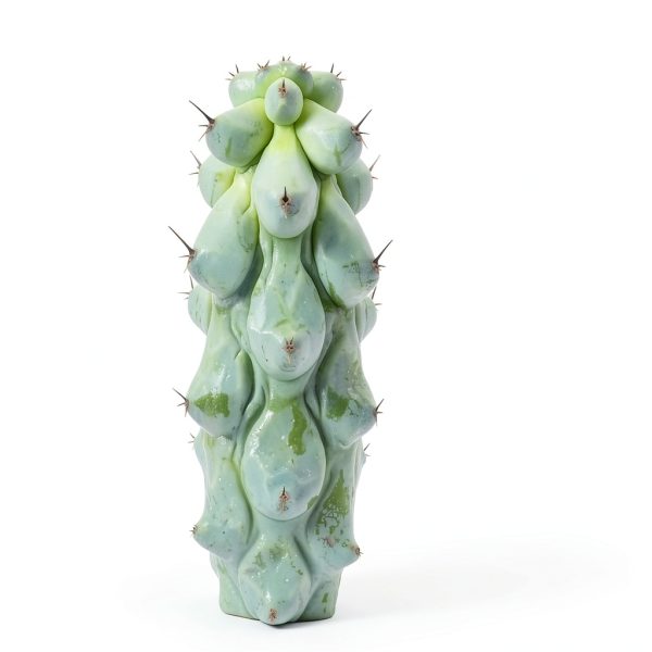 Boobie Cactus Live Plant - Myrtillocactus Geometrizans Fukurokuryuzinboku - 5-6 Inch Height, Unique Succulent Cactus for Indoor and Outdoor Home and Garden Decor, Low Maintenance and Drought-Tolerant-3